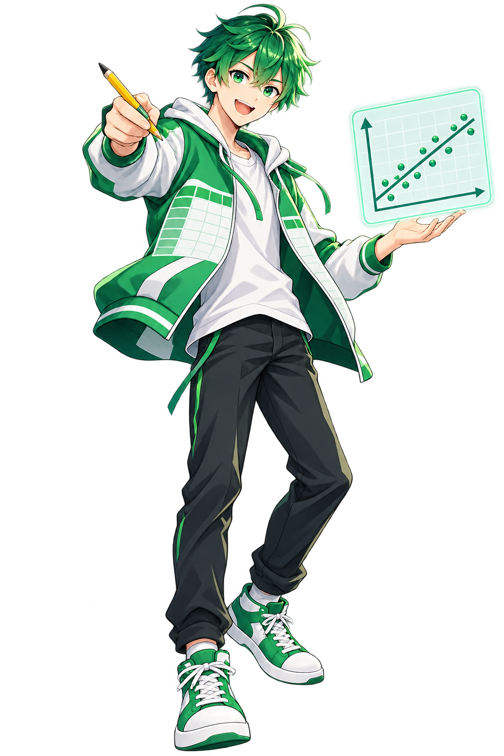 Kei con l'outfit originale